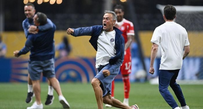 2-0!3-2!欧洲4豪门乱斗:断腿+染红!恩里克狂奔庆祝,太窒息