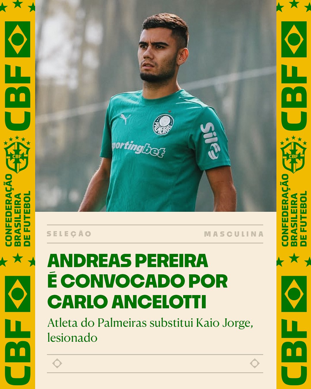 半岛体育全站-巴西国家队官方:凯奥·若热因伤退出,佩雷拉入替